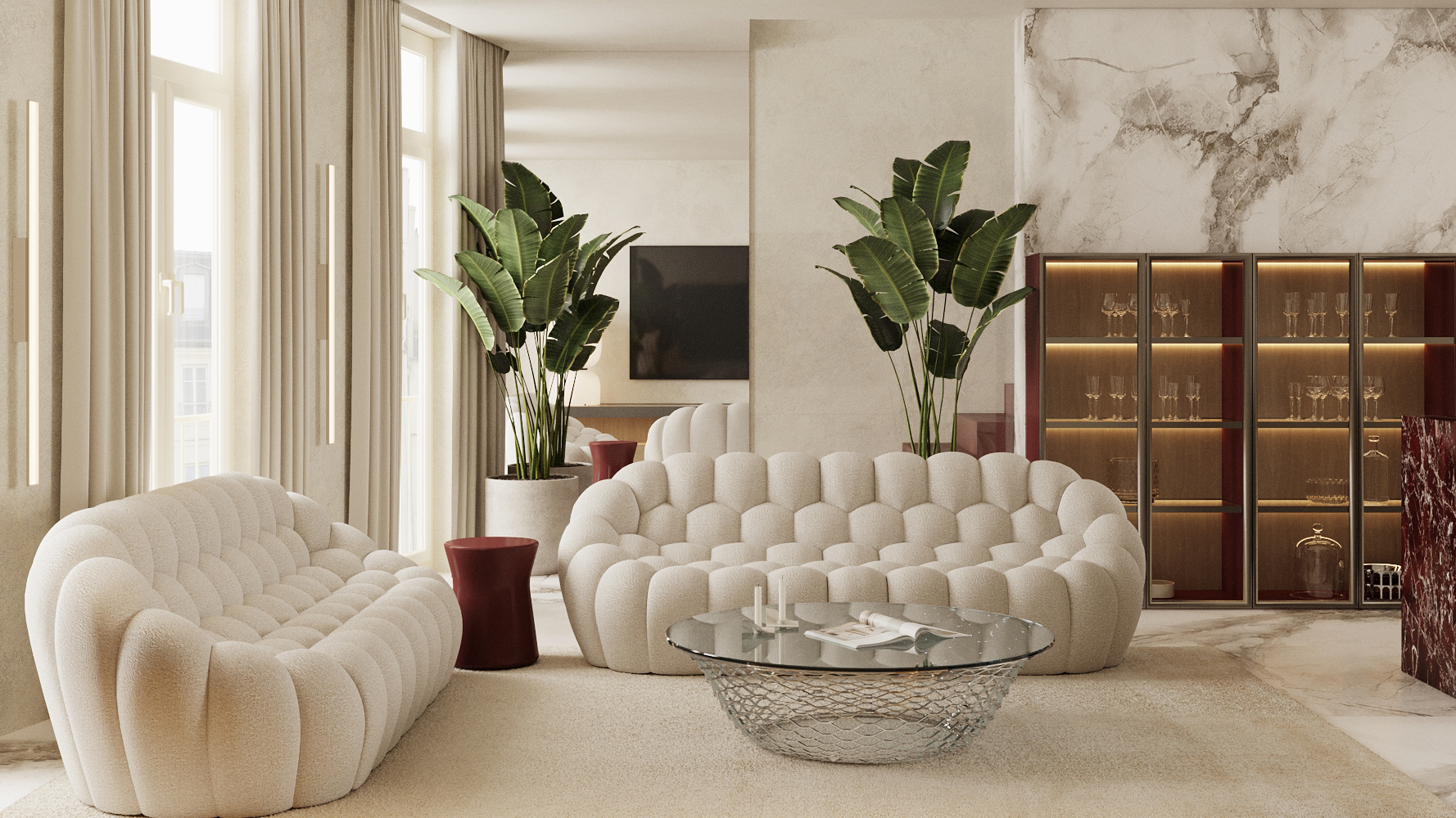 Living room overview